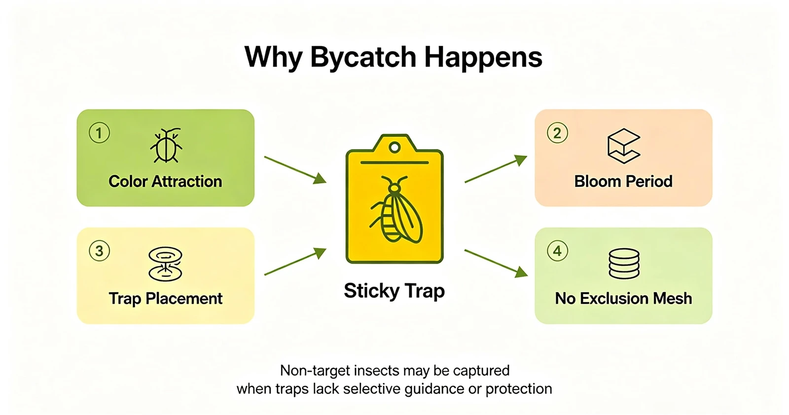 how to reduce non-target insects on sticky traps how to reduce non-target insects on sticky traps